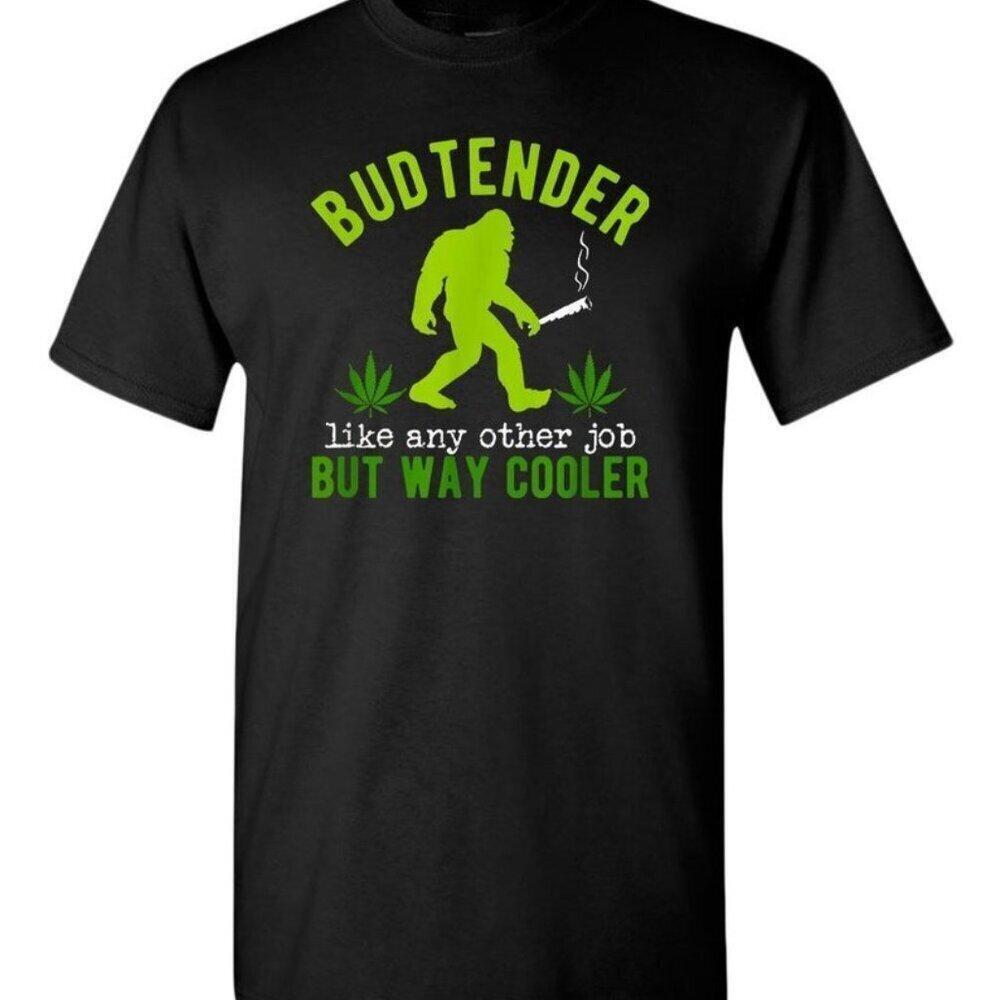 Budtender Job Humor Cannabis Culture Graphic Unisex TShirt